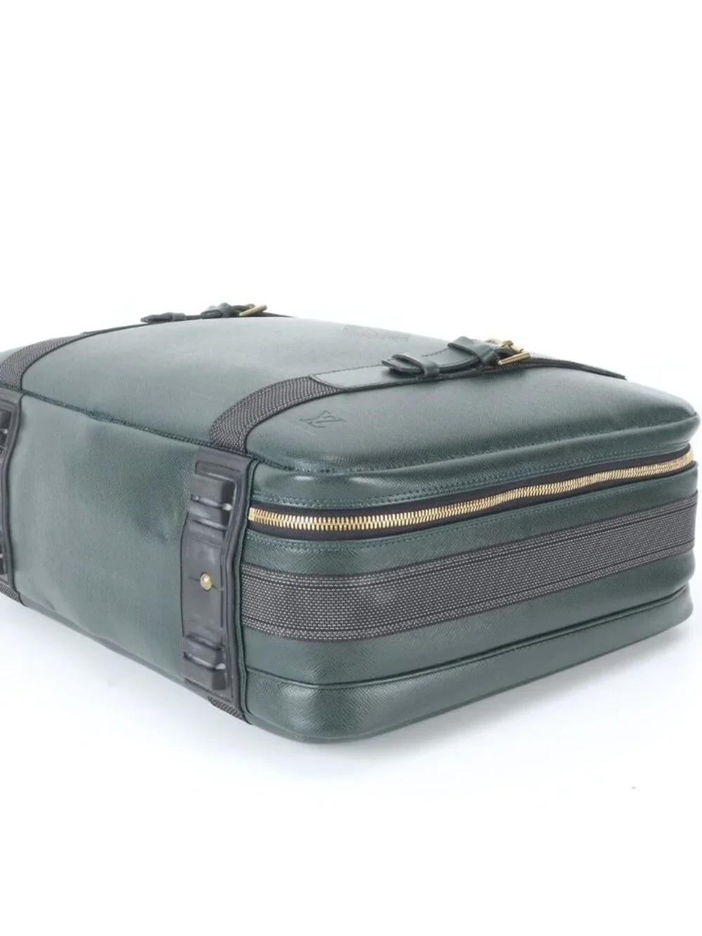Louis Vuitton Taiga Satellite 53 Epi Sea Leather Boston Bag Carry
